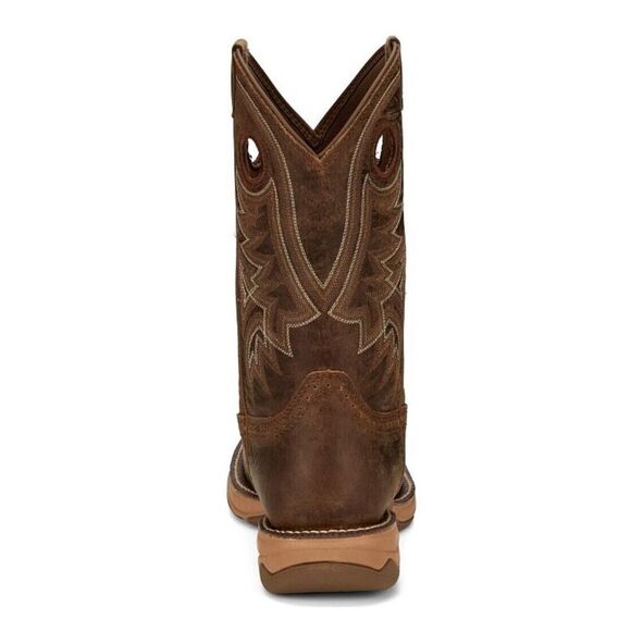 Tony Lama Mens Boots River‎ Tumbleweed 11" W Wide Round Toe Brown RR3370 Size 9D - Picture 5 of 8